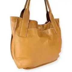 【美品】MARGARET HOWELL マーガレットハウエル　レザートートバッグ