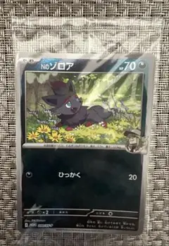 Nのゾロア　新品未開封　プロモカード　ポケモンカード