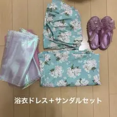 anyfam 浴衣&サンダルセット