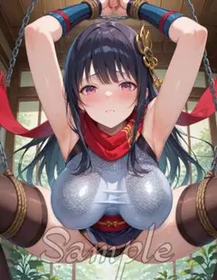 制服 コスプレ 巨乳 AIアニメ 写真 美女 L版 セクシー イラスト z155
