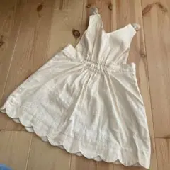 アプレレクール 80cm ワンピース 女の子 アイボリー リボン付 ベビー服
