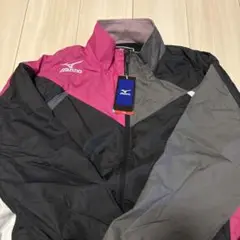 Mizuno ウォームアップジャケット ピンク/グレー/ブラック