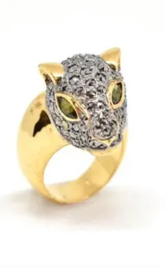 FATRAS 南山玄豹　Leopard 　リング　10サイズ