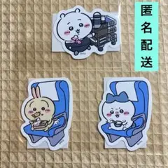 ちいかわ　JR 東海道新幹線　コラボ　ステッカー　車内　うさぎ　ハチワレ　駅弁