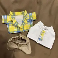 ハンドメイド☆なにわ男子☆ボンボンボヤージュ衣装風☆ぬい服3点セット