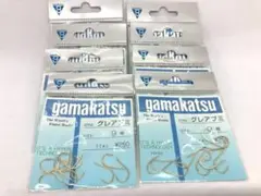 がまかつ Gamakatsu グレアブミ 9号 11本入 まとめて8袋 仕掛け