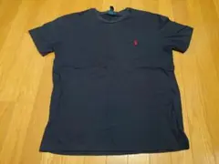 ラルフローレン ポロ刺繍付きネイビーTシャツ Lサイズ