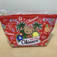 沖縄限定 ★新作★ キティ 日焼け ポーチ 即日発送 ご当地 タグ付き 新品