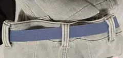 エラスティック青色ベルト