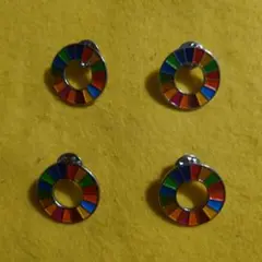 SDGs ピンバッチ 25ミリ✕4個