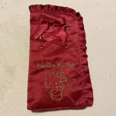 【美品】サンリオ　人気ペンラケース　赤