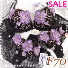 24時間以内発送❣️ブラックF70❤︎クラシックピオニー♥️3点セット✨エメフィール系