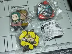 怪獣8号 キャラばんちょうこう ラバーマスコット 3個セット①