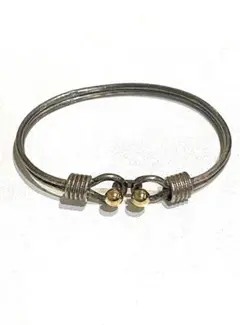★SALE★【TIFFANY&Co.】ダブル　ループ　バングル　1376 TIFFANY&Co.】ティファニー ダブル ループ ブレスレット