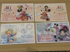 【レア】使用済　TDR 株主優待チケット　4枚