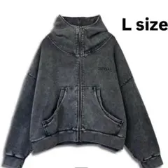 MAZZEL ジップアップパーカー