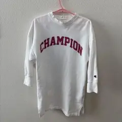 Champion 七分袖トレーナー　ホワイト