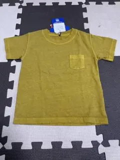 100 GoodOn グッドオン tシャツ ポケット ポケt イエロー　キッズ