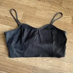 Dazy ブラック クロップトップ XL