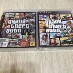 グランド・セフト・オート4 グランドセフトオート5 まとめ売り　まとめて　PS3
