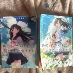 あの花が咲く丘で君とまた出会えたら。上下セット