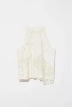 PATCH WORK EMBROIDERY TOPS Eaphi