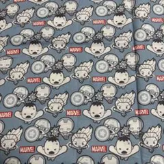 50cm アベンジャーズ　マーベル　総柄　大集合　綿　生地　ベビー