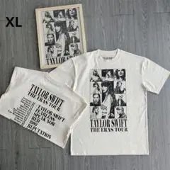 テイラースウィフト TaylorSwift ErasTour Tシャツ ベージュ