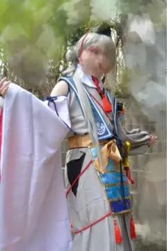 刀剣乱舞　今剣　戦闘衣装＋ウィッグ　コスプレ　S 刀剣乱舞 今剣 コスプレウィッグ