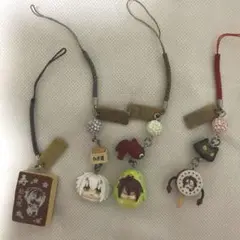 薄桜鬼　ガチャガチャマスコット4体セット