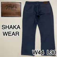 SHAKA WEAR　RAW DENIM　デニム　濃紺　大きいサイズ　W42