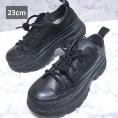 コンバース オールスター トレックウェーブ レザー 厚底