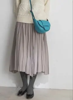 URDAN RESEARCH ランダムヘムプリーツギャザースカート