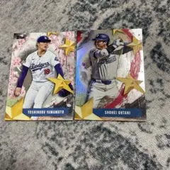 Topps TOKYO SERIES ドジャース 大谷翔平 山本由伸