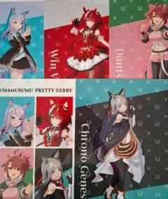 ウマ娘　プリティーダービー 　クリアファイル　全５種