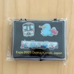 EXPO2025 カモノハシのイコちゃん ミャクミャク大阪環状線ピンバッチセット