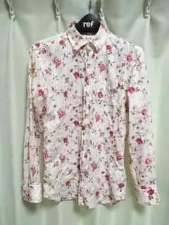 MK KLEIN＋　エムケークランプリュス　レディース　シャツ　L 花柄