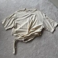 pelleq フロントタイTシャツ　ペレック