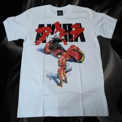 ✨新品未使用✨アキラ Tシャツ ビッグプリント Mサイズ 白 綿100%