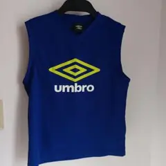 umbro ノースリーブシャツ 青 160