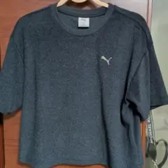 PUMA ダークグレー 半袖Tシャツ XL