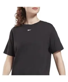 試着だけ　リーボック　Tシャツ　黒　レディースＯ