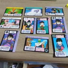 当時物1990.1991年製ドラゴンボールカード 10枚セット