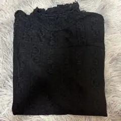 長袖レースブラウス