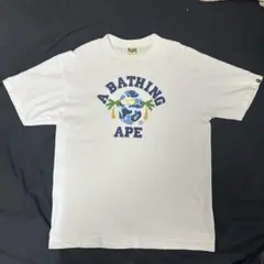 A BATHING APE グラフィックTシャツ ホワイト