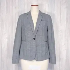 【BANANAREPUBLIC】テーラードジャケット チェック柄 カジュアル