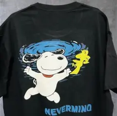 新品✨nirvana スヌーピー Tシャツ カットソー メンズ 半袖 黒