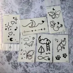 タトゥーシール　6枚セット