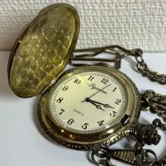 【稼働】♦️値下げOK♦️SOJOURN 懐中時計 匿名配送　電池新品　アンティーク