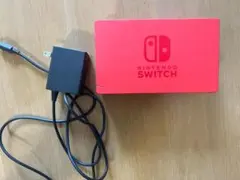 Nintendo Switch マリオレッド 赤　ドック + 電源コード